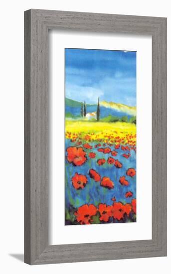 Poppies Forever I-Anton Knorpel-Framed Art Print