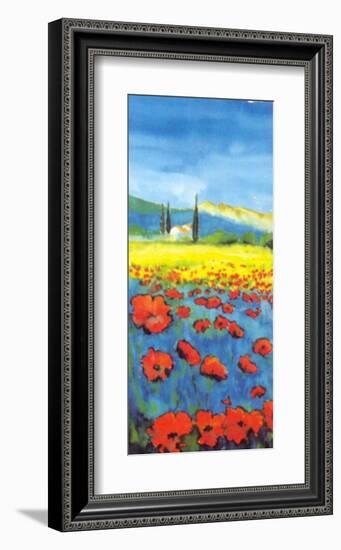 Poppies Forever I-Anton Knorpel-Framed Art Print