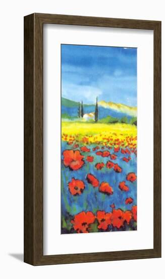 Poppies Forever I-Anton Knorpel-Framed Art Print