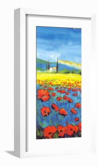 Poppies Forever I-Anton Knorpel-Framed Art Print