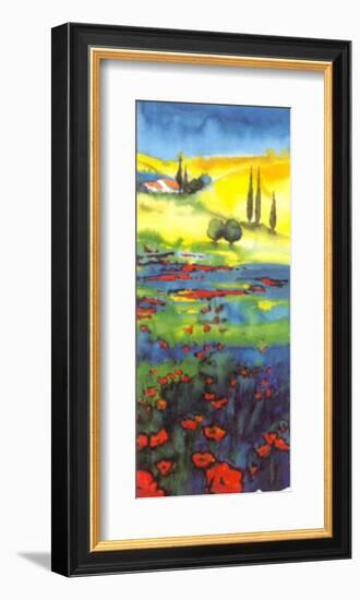 Poppies Forever II-Anton Knorpel-Framed Art Print