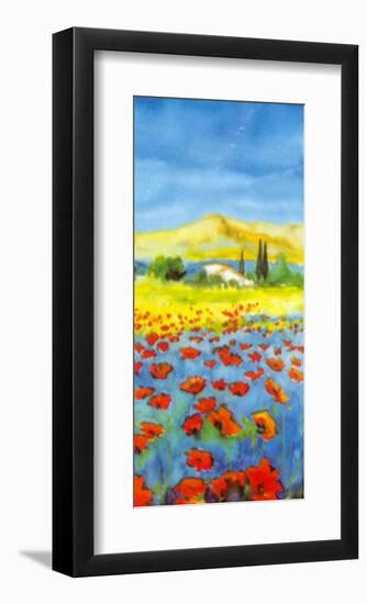 Poppies Forever IV-Anton Knorpel-Framed Art Print