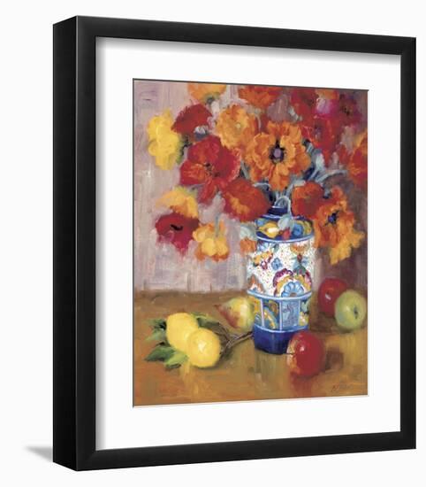 Poppies Galore-Bunny Oliver-Framed Art Print