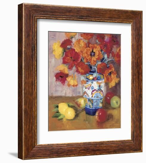 Poppies Galore-Bunny Oliver-Framed Art Print