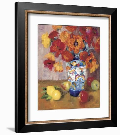 Poppies Galore-Bunny Oliver-Framed Art Print