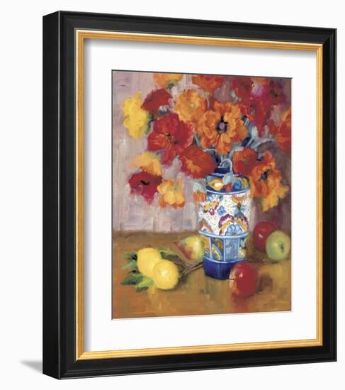 Poppies Galore-Bunny Oliver-Framed Art Print