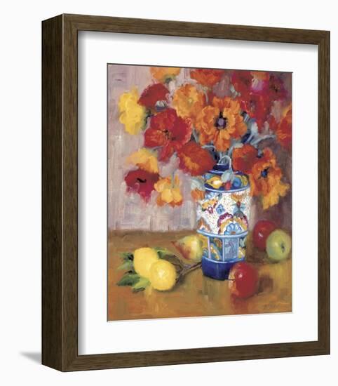 Poppies Galore-Bunny Oliver-Framed Art Print