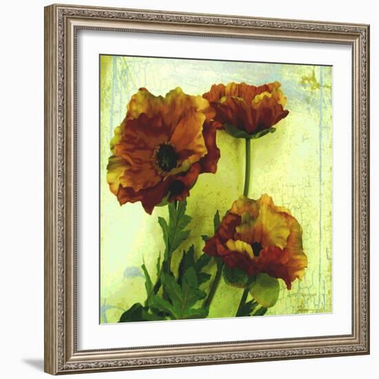 Poppies II-Herb Dickinson-Framed Photographic Print