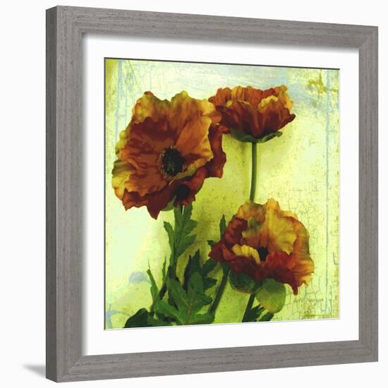 Poppies II-Herb Dickinson-Framed Photographic Print