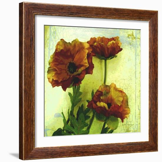 Poppies II-Herb Dickinson-Framed Photographic Print