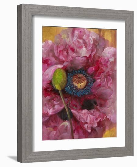 Poppies II-li bo-Framed Giclee Print