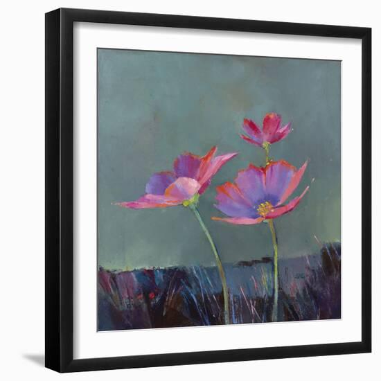 Poppies in Bloom II-Sarah Simpson-Framed Giclee Print