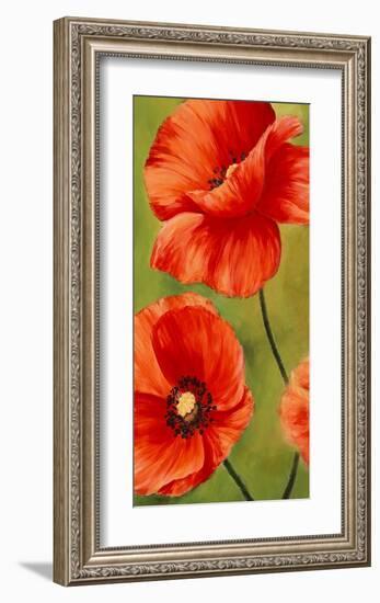 Poppies in the wind I-Luca Villa-Framed Giclee Print