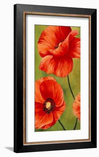 Poppies in the wind I-Luca Villa-Framed Giclee Print