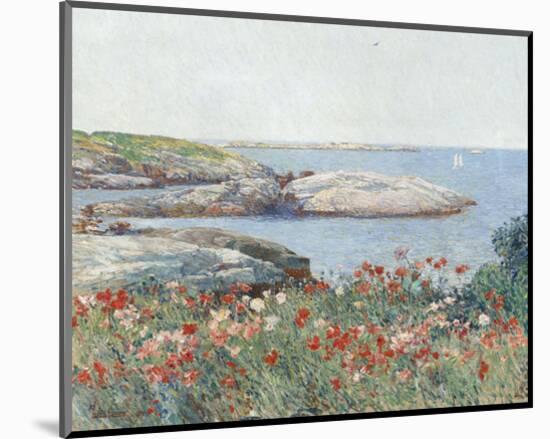 Poppies, Isles of Shoals, 1891-Childe Hassam-Mounted Art Print