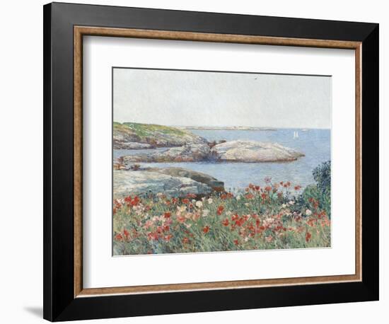 Poppies, Isles of Shoals, America, 1891-Childe Hassam-Framed Art Print