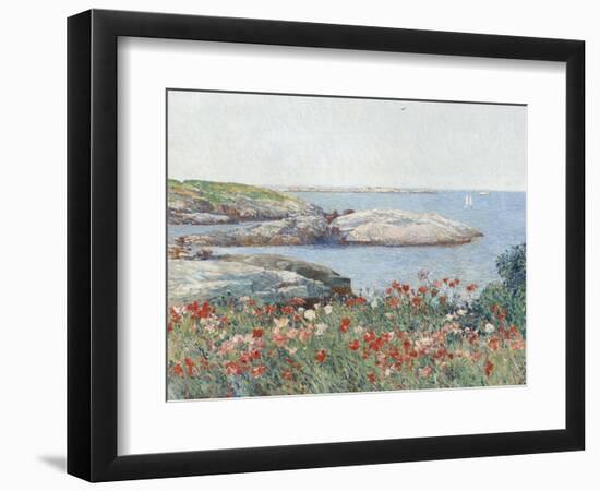 Poppies, Isles of Shoals, America, 1891-Childe Hassam-Framed Art Print