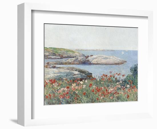 Poppies, Isles of Shoals, America, 1891-Childe Hassam-Framed Art Print