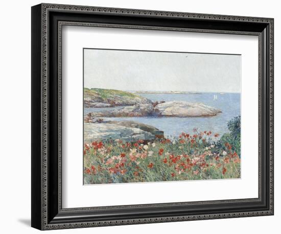 Poppies, Isles of Shoals, America, 1891-Childe Hassam-Framed Art Print