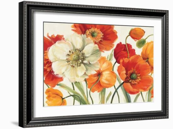 Poppies Melody I-Lisa Audit-Framed Art Print