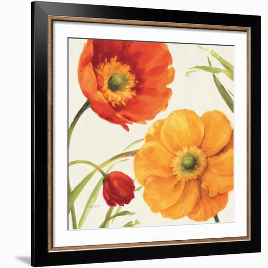 Poppies Melody II-Lisa Audit-Framed Giclee Print