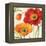 Poppies Melody III-Lisa Audit-Framed Stretched Canvas