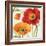 Poppies Melody III-Lisa Audit-Framed Art Print