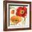 Poppies Melody III-Lisa Audit-Framed Art Print