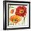 Poppies Melody III-Lisa Audit-Framed Art Print