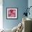 Poppies pattern- light-Carissa Luminess-Framed Giclee Print displayed on a wall