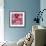 Poppies pattern- light-Carissa Luminess-Framed Giclee Print displayed on a wall