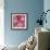 Poppies pattern- light-Carissa Luminess-Framed Giclee Print displayed on a wall