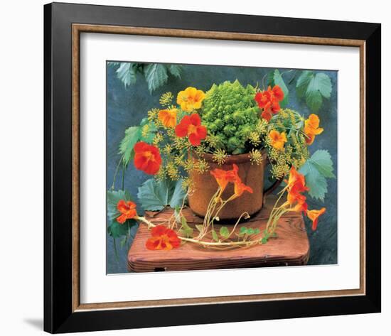 Poppies Still Life-null-Framed Art Print