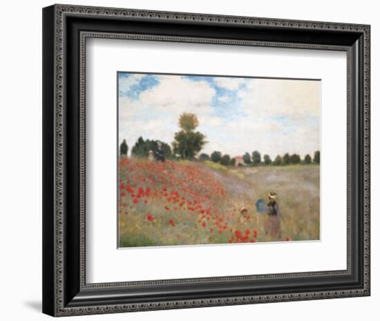 Poppies-Claude Monet-Framed Art Print