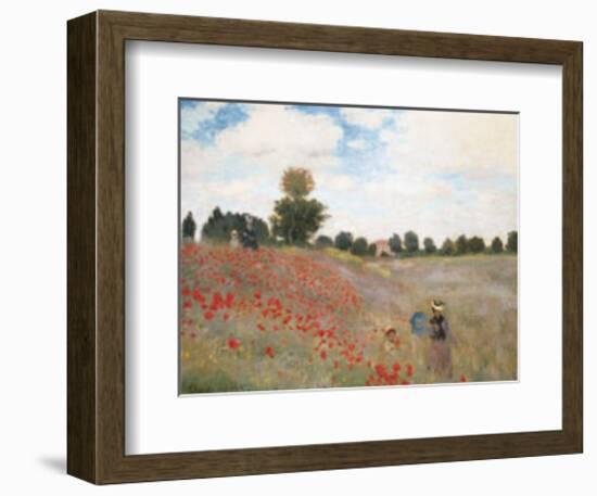 Poppies-Claude Monet-Framed Art Print