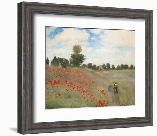 Poppies-Claude Monet-Framed Art Print