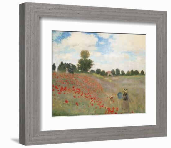 Poppies-Claude Monet-Framed Art Print