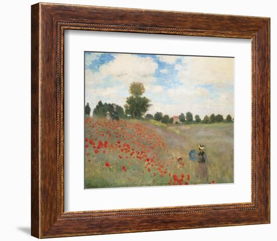 Poppies-Claude Monet-Framed Art Print