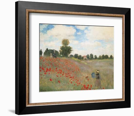 Poppies-Claude Monet-Framed Art Print