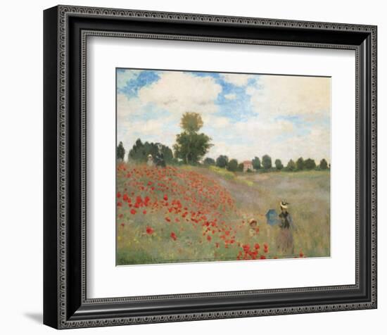 Poppies-Claude Monet-Framed Art Print