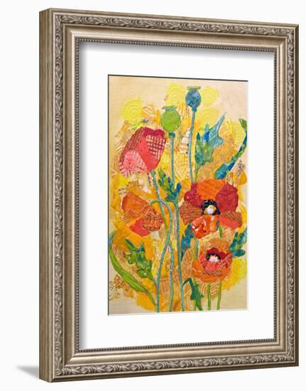 Poppies-null-Framed Art Print