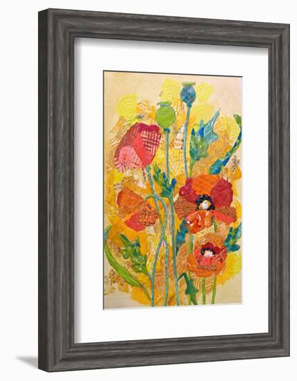 Poppies-null-Framed Art Print