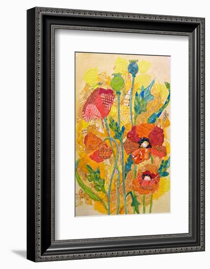 Poppies-null-Framed Art Print