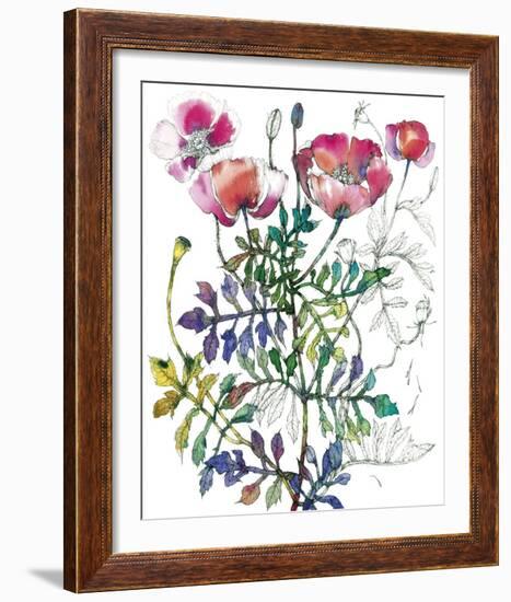 Poppies-Sofia Perina-Miller-Framed Giclee Print