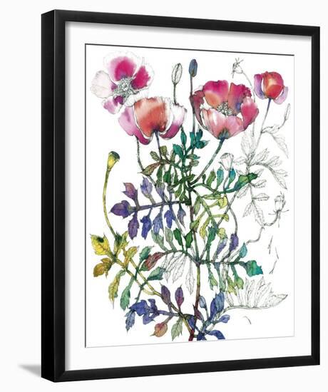 Poppies-Sofia Perina-Miller-Framed Giclee Print