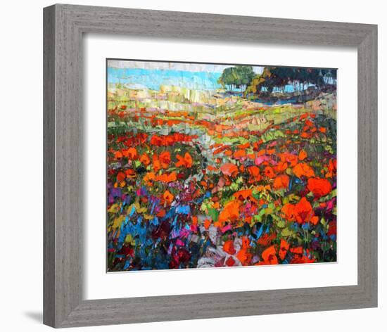 Poppies-Robert Moore-Framed Art Print