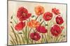 Poppies-Kimberly Poloson-Mounted Art Print