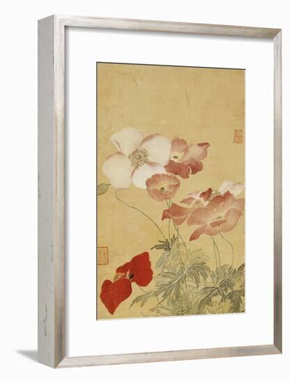 Poppies-Yun Shouping-Framed Giclee Print