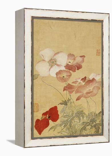 Poppies-Yun Shouping-Framed Premier Image Canvas