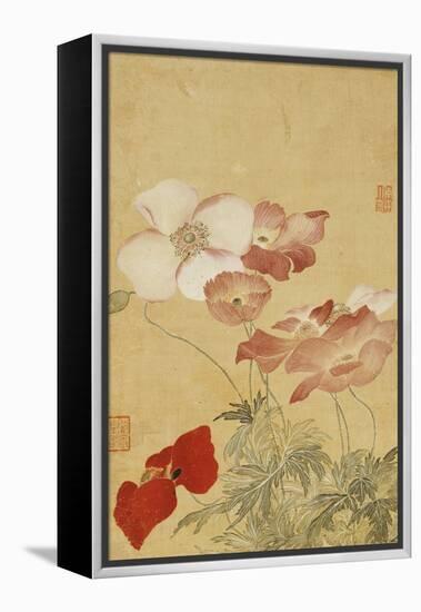 Poppies-Yun Shouping-Framed Premier Image Canvas